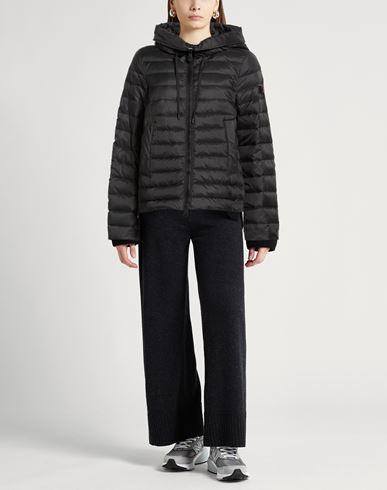 Woman Puffer Black Size 2 Polyester