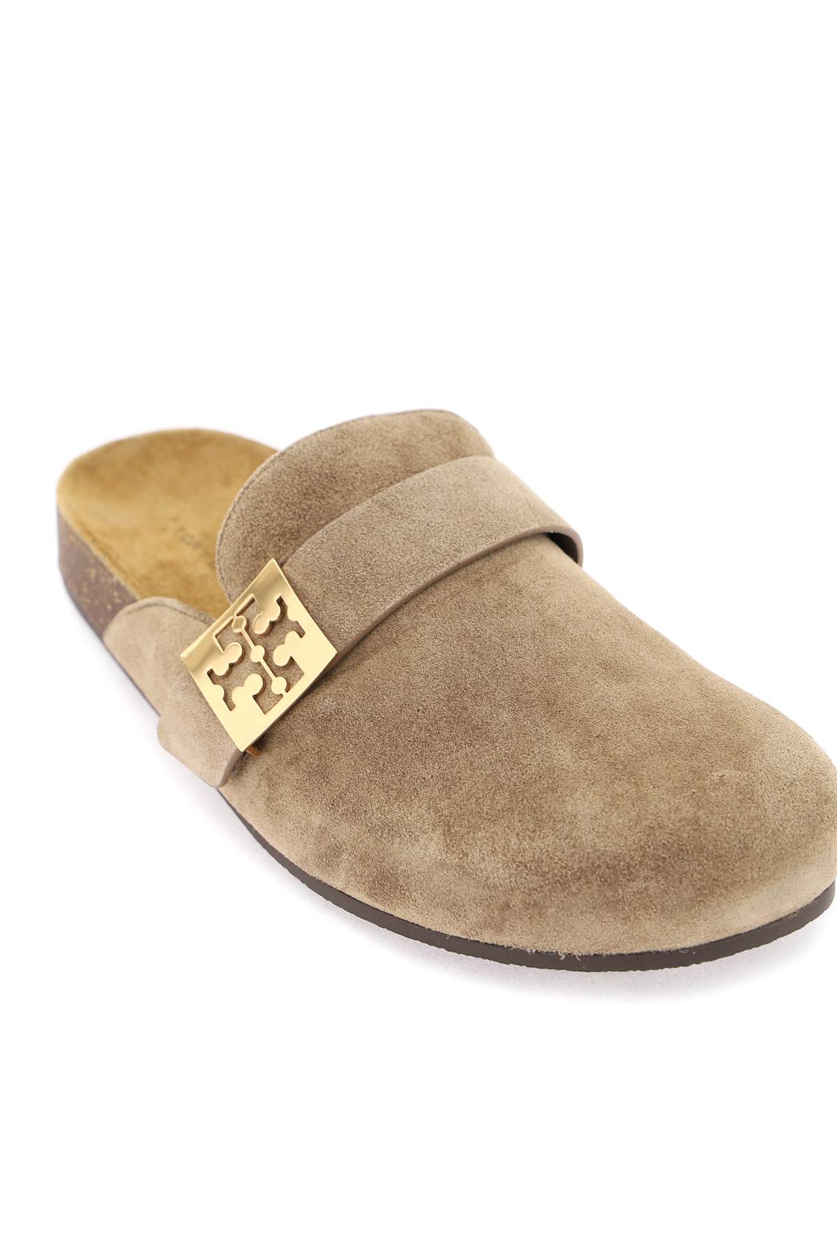 Suede Leather Sabots