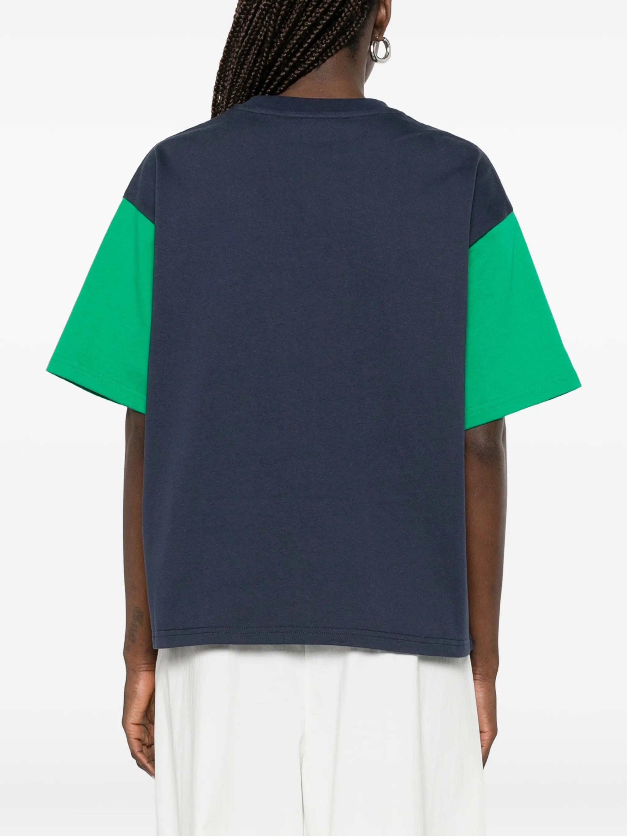 Lii Contrast Sleeve T Shirt