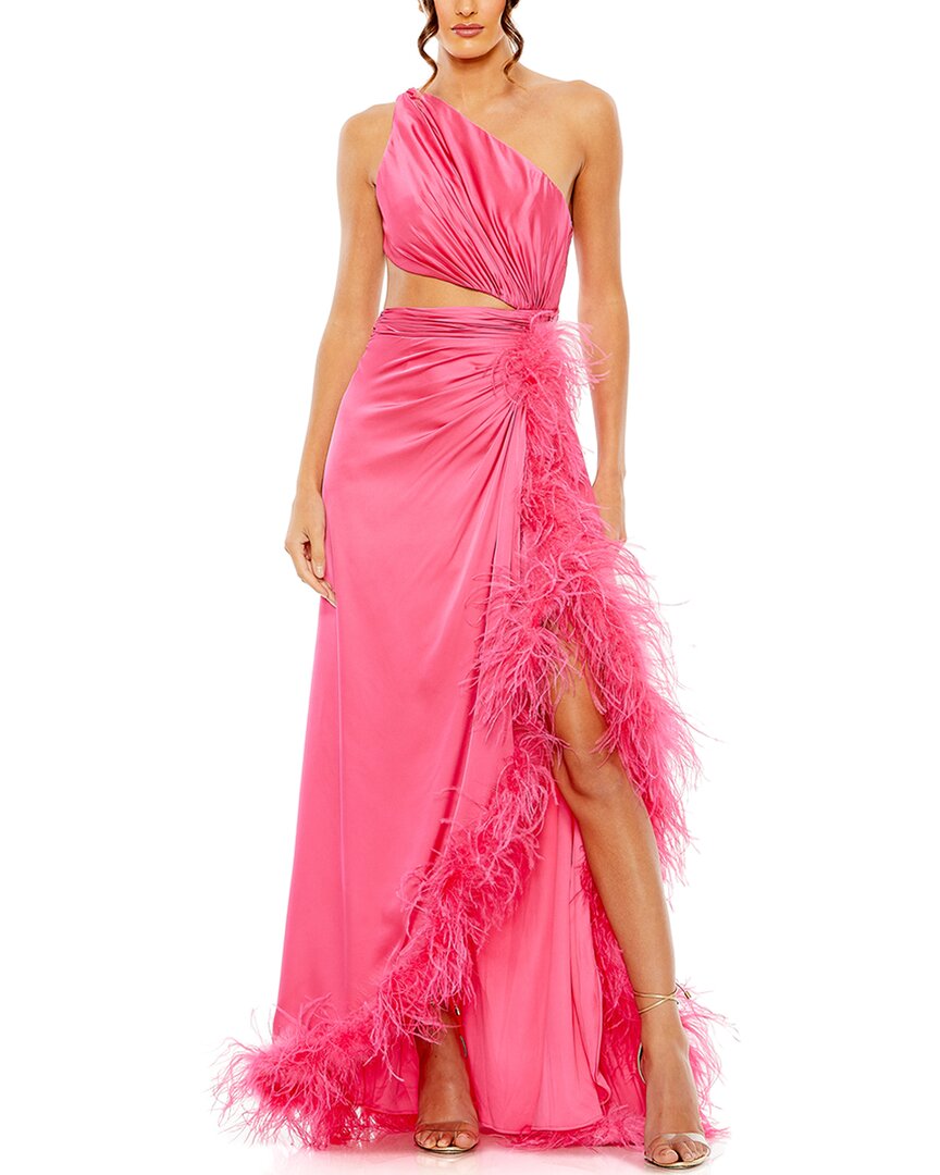 One Shoulder Key Hole Detail Dress