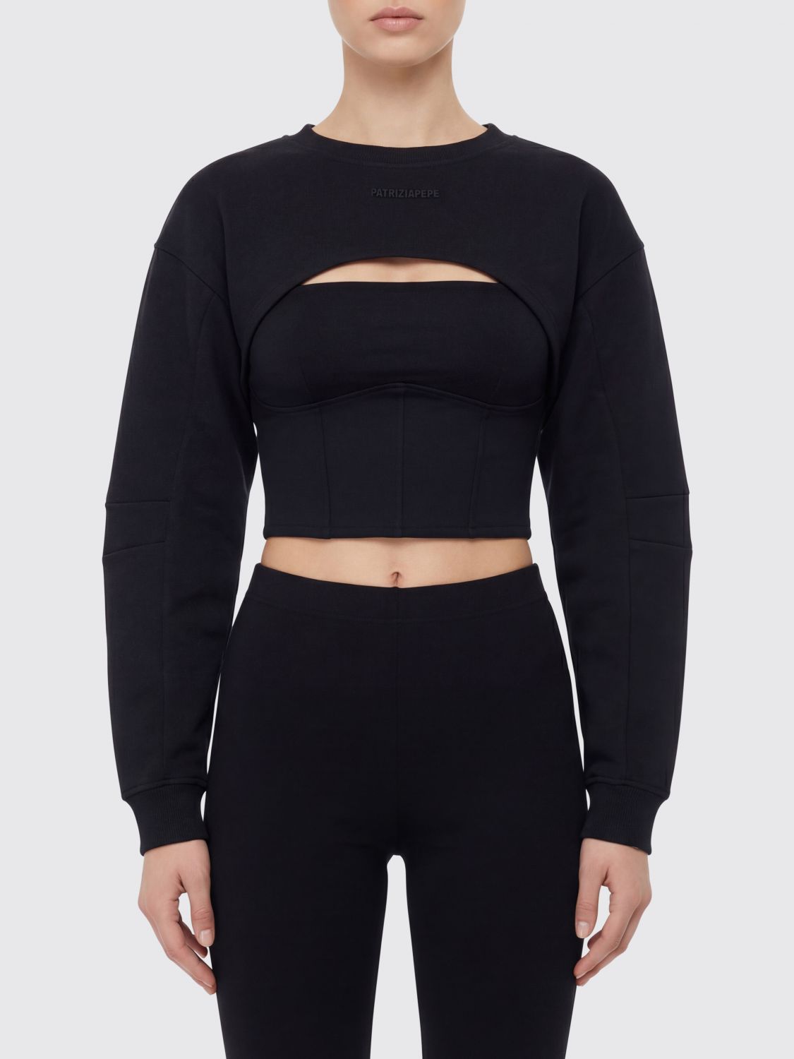 Top Woman color Black