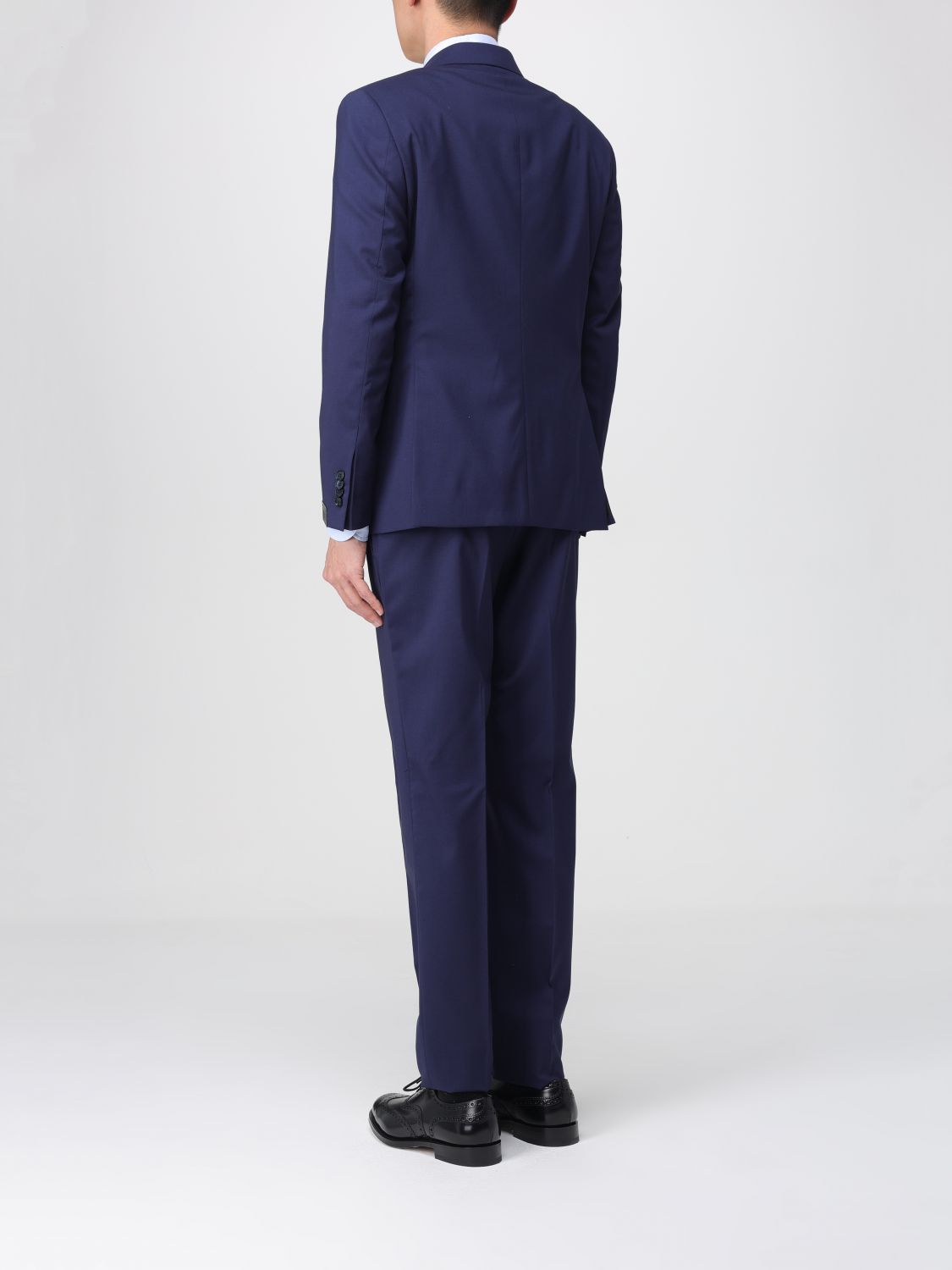 Suit Men color Blue