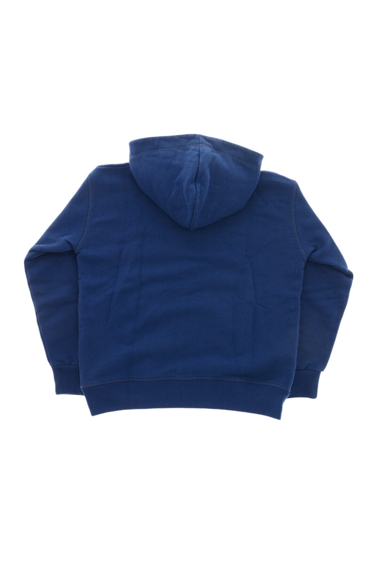 Boys Blue Graphic Jacket
