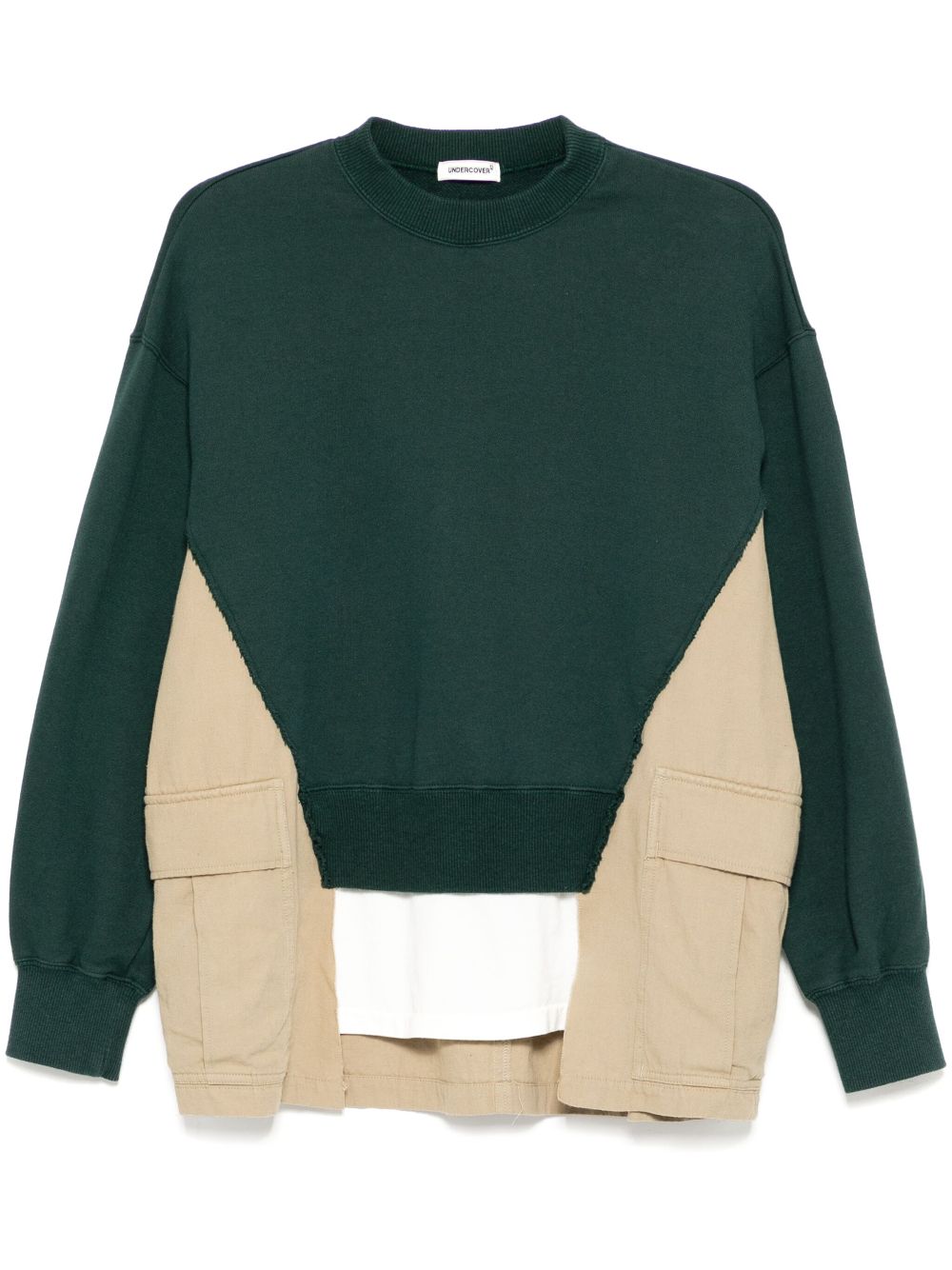 Patchwork sweater - Green