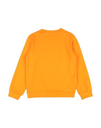Kid Boy Sweatshirt Orange Size 14 Cotton, Elastane
