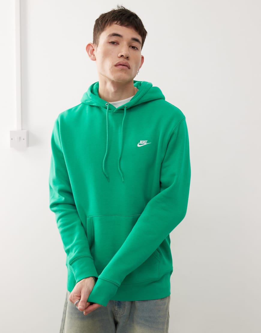Nike Club hoodie in green