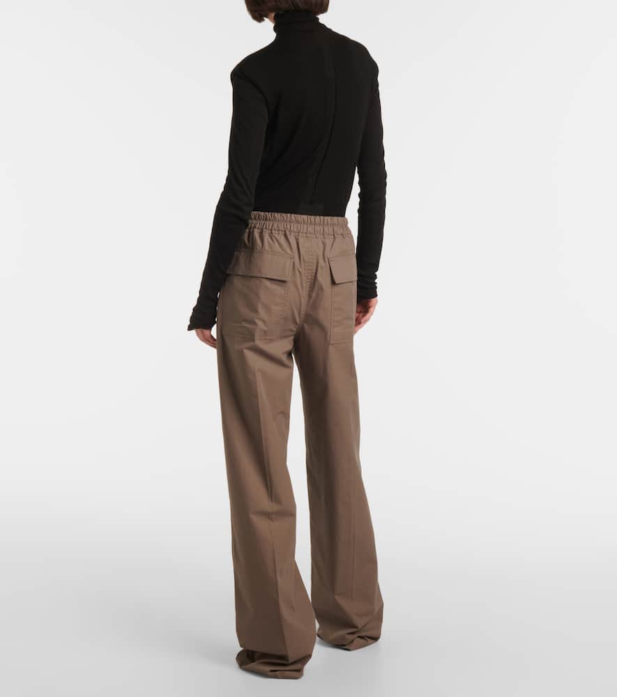 Dietrich cotton wide-leg pants