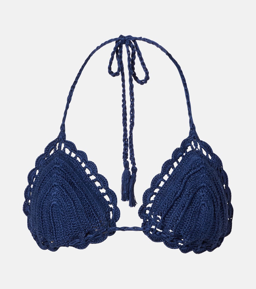 Crochet bikini top