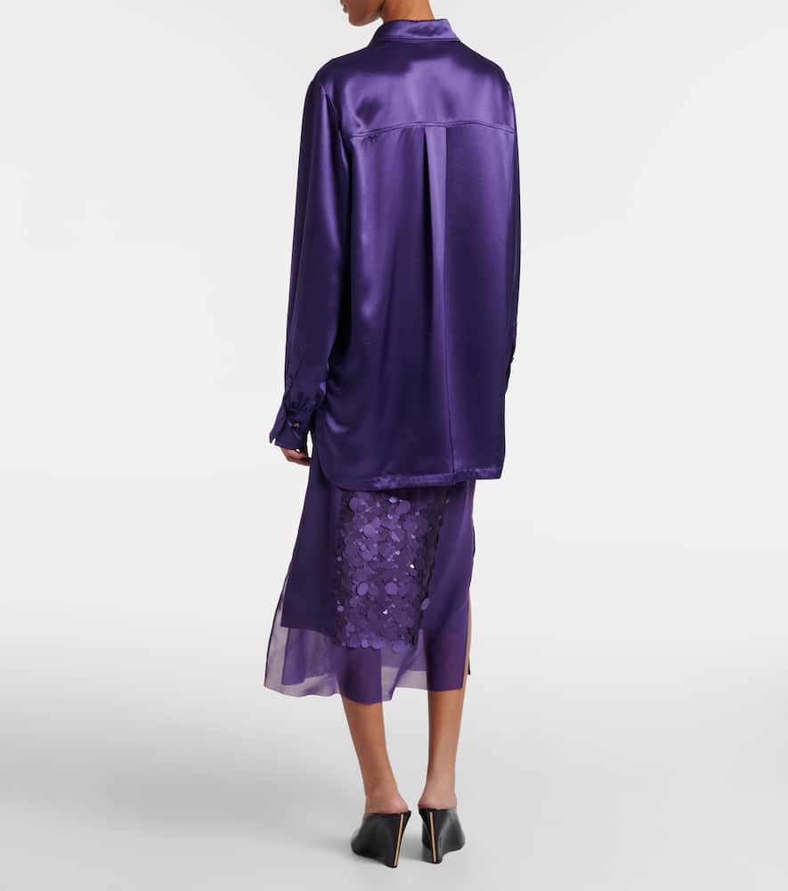 Dieu satin blouse