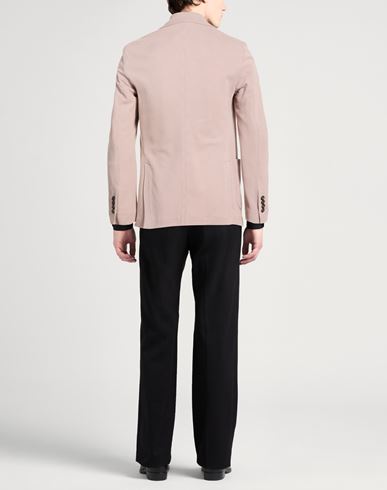 Man Blazer Antique rose Size 40 Cotton, Elastane