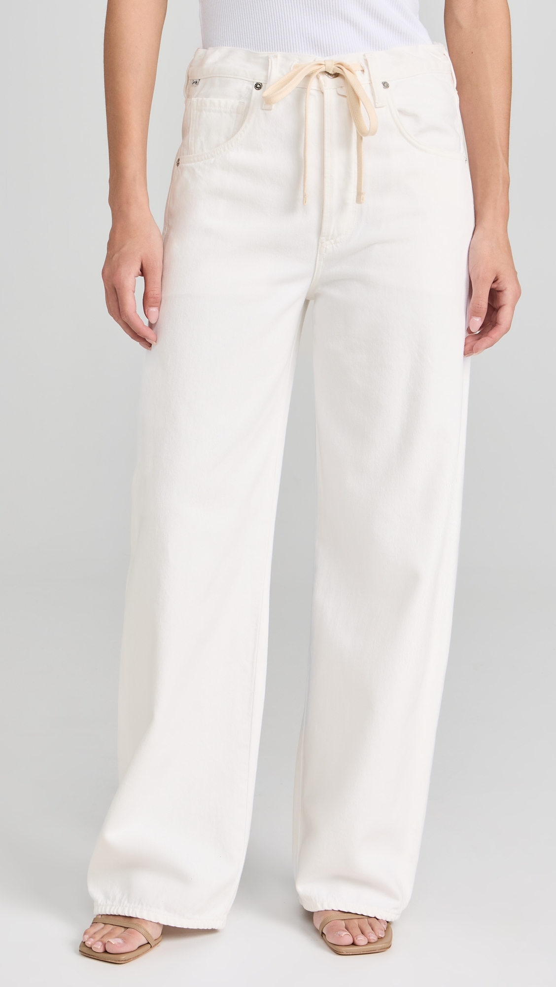 Brynn Drawstring Trousers Tulip