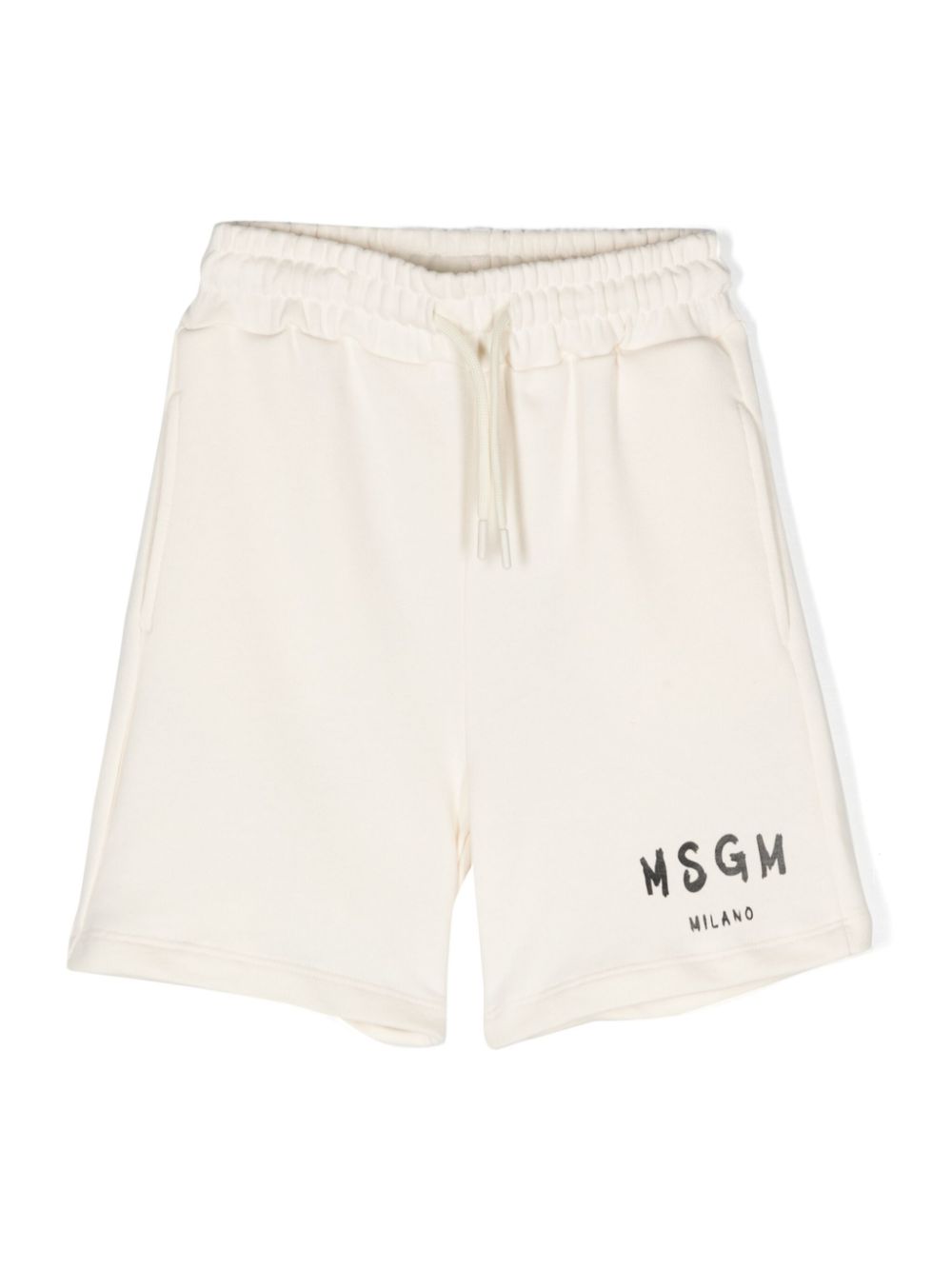 Logo-print drawstring shorts - White