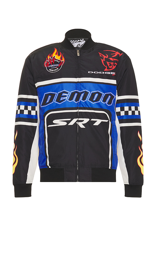 REASON Dodge Racing Jacket in Black. M. Also in XL/1X