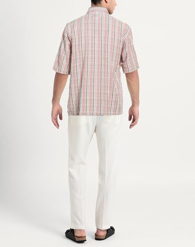 Man Shirt Brick Size L Cotton
