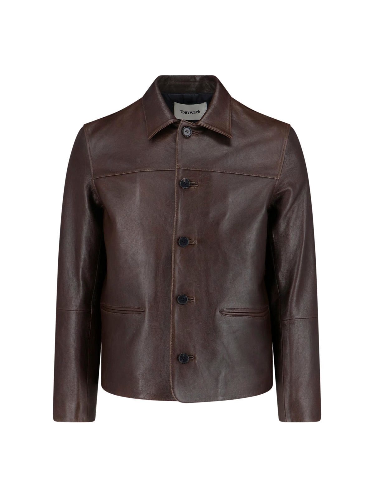 Men's Lamb Leather Jacket with Soft Lined Interior