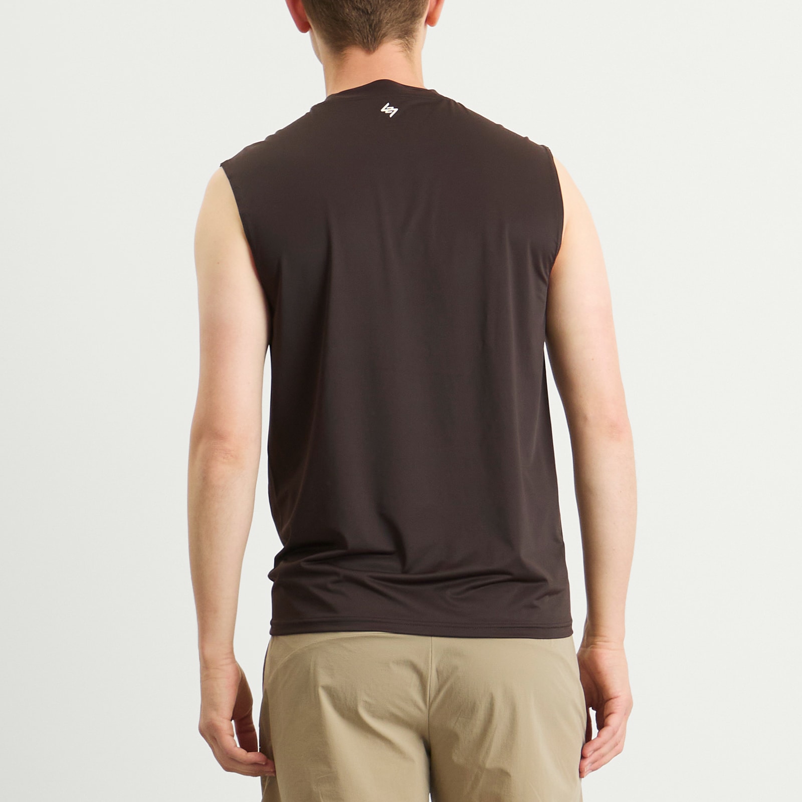 Men's 247 Mesh Runner Tank T-Shirt Chocolate Torte
