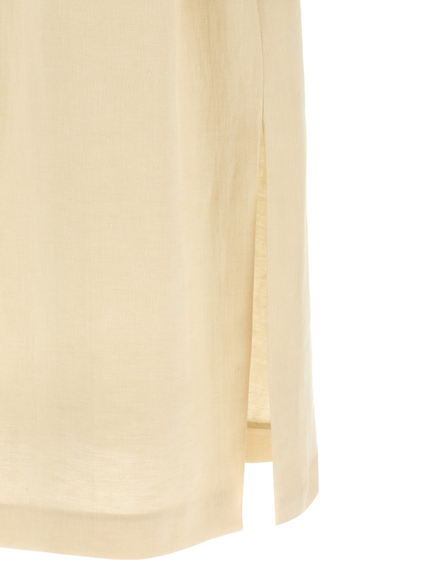 Beige Vieste Trench Coat
