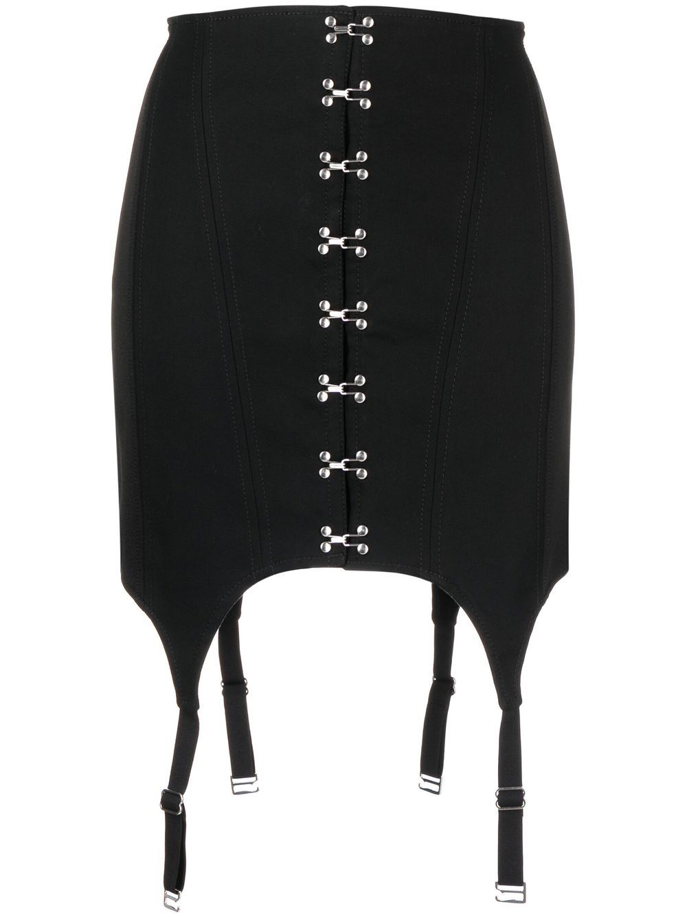 Corset garter skirt - Black