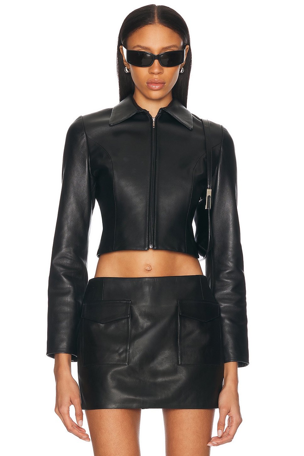 ALFIE Tori Jacket in Black - Black. L also in