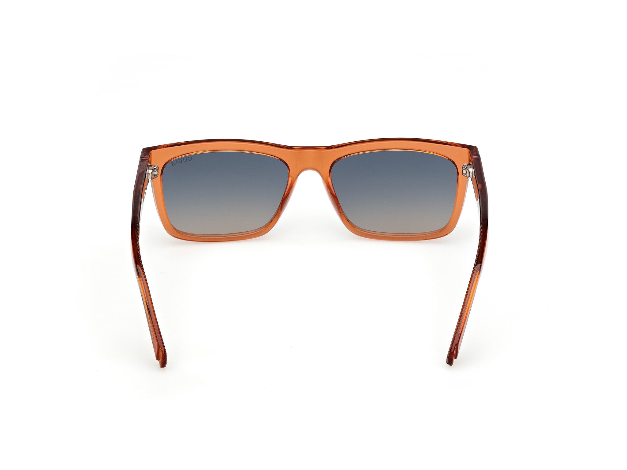 Guess Hombre Guess GU00221 42X Gafas de sol Inyectado Naranja Azul Cuadrada Norma