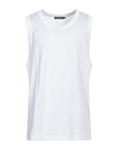 Man Tank top White