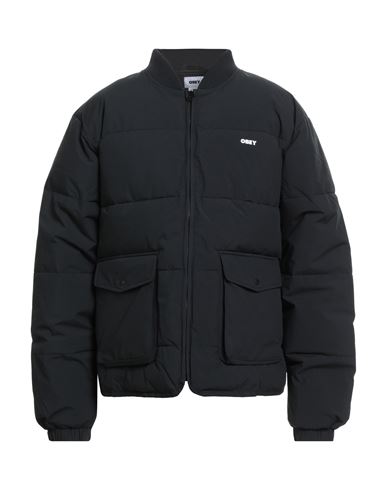 Man Jacket Black Size S Polyester