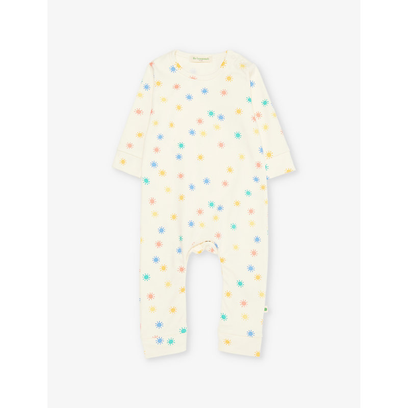 Dreamy Sun-Print Cotton Romper