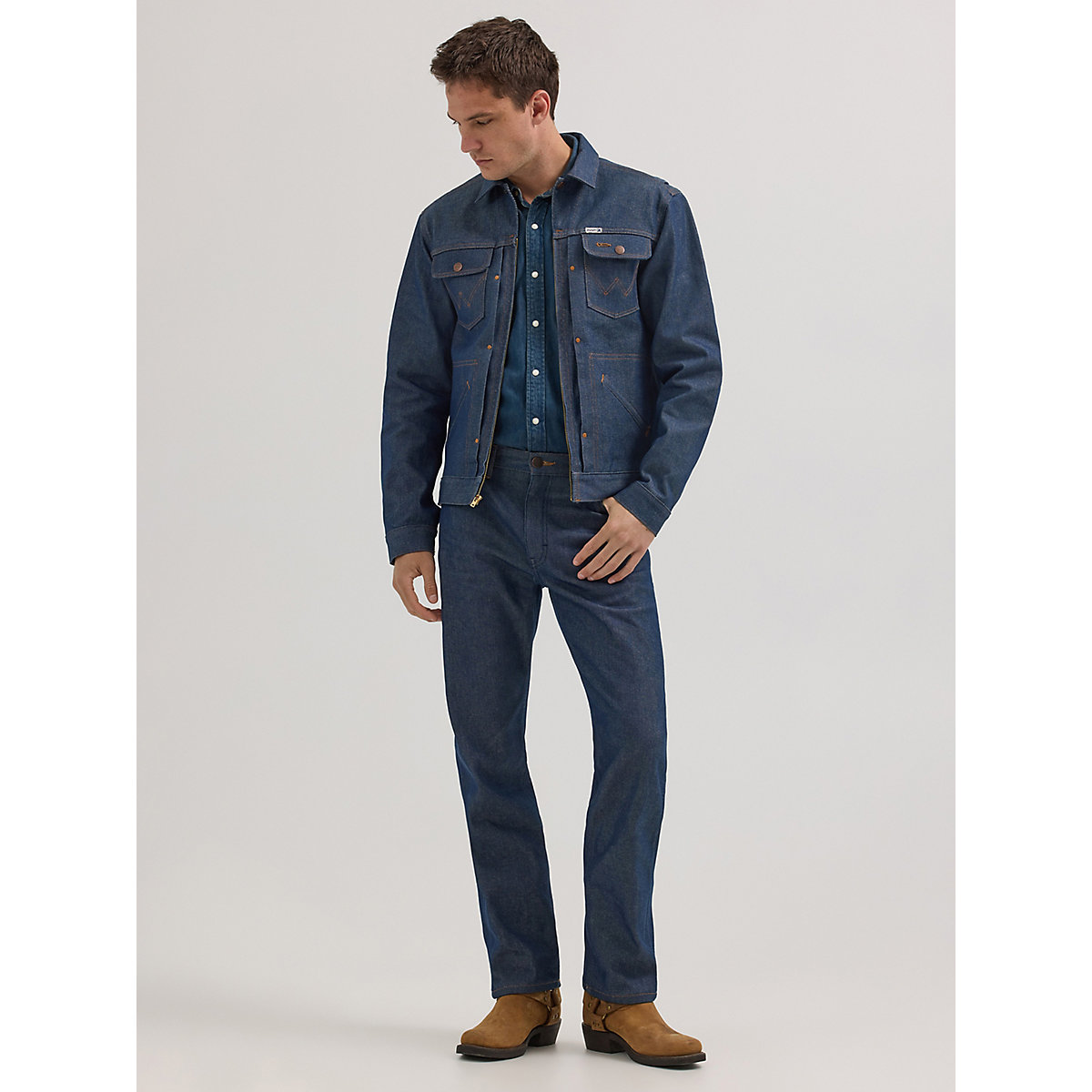 Men's Blue Bell Raw Denim Jean in Cooper