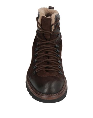 Man Ankle boots Dark brown Size 8 Leather