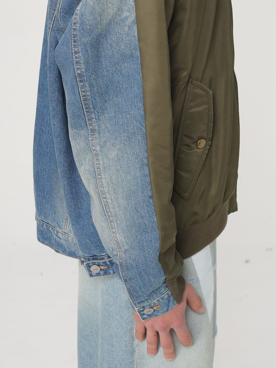 Coat Men color Multicolor
