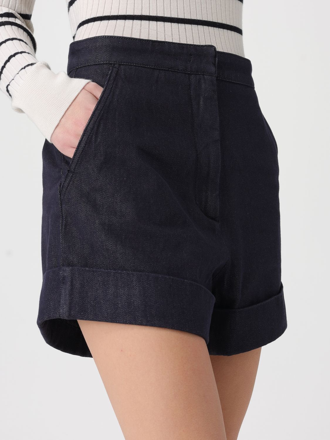 Shorts Woman color Blue
