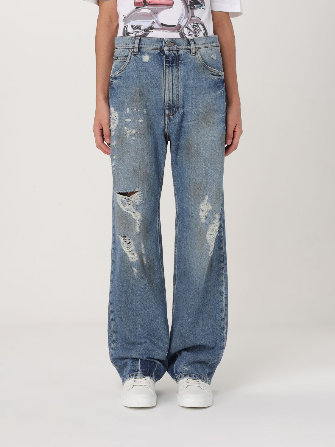 Wide-leg jeans - Blue
