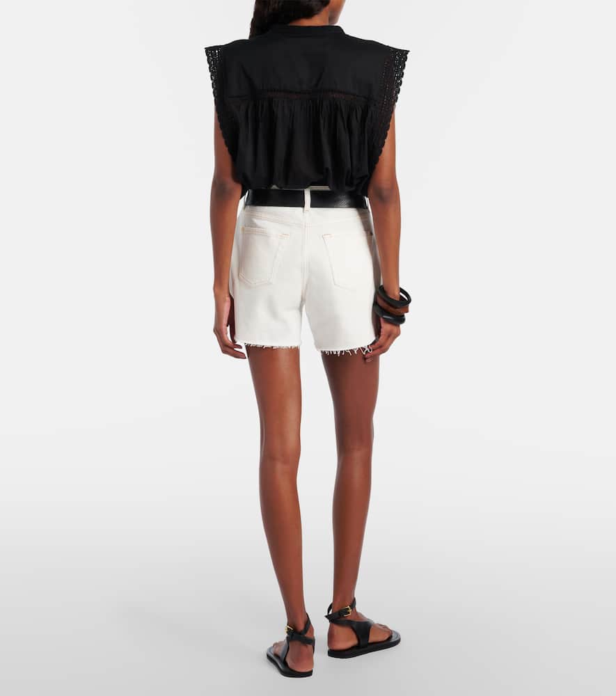 Monroe denim shorts