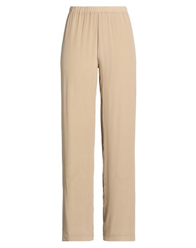 Woman Pants Beige Size 10 Silk