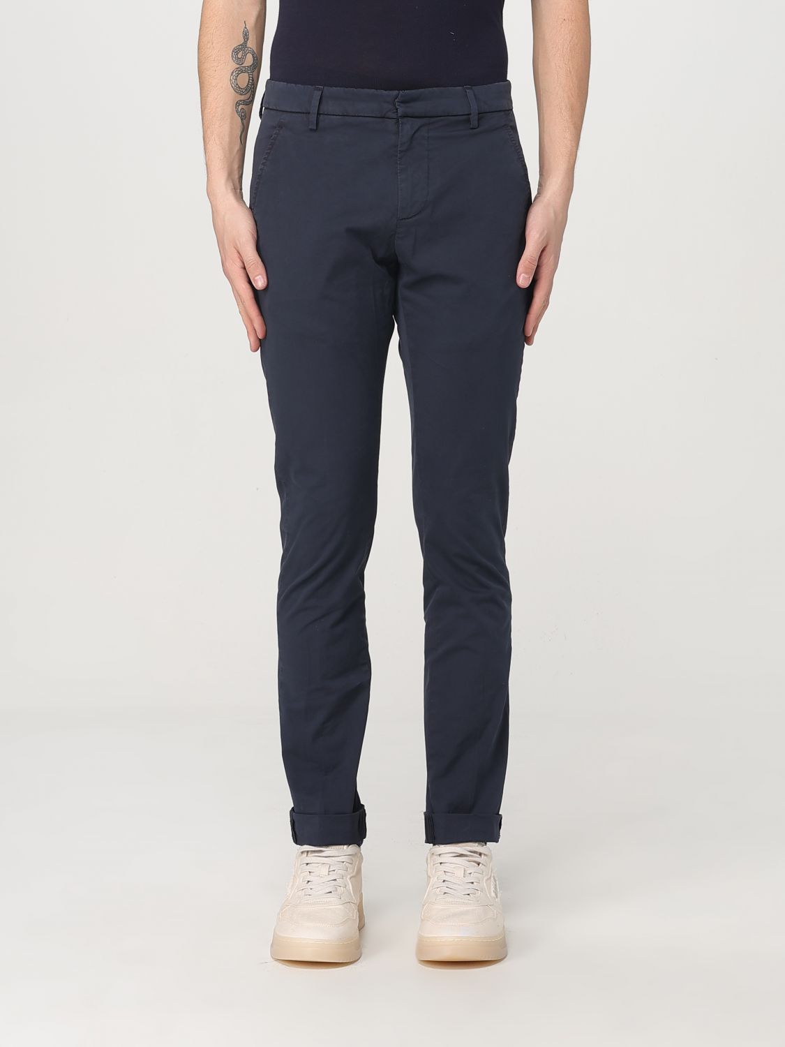 Pants DONDUP Men color Blue 1