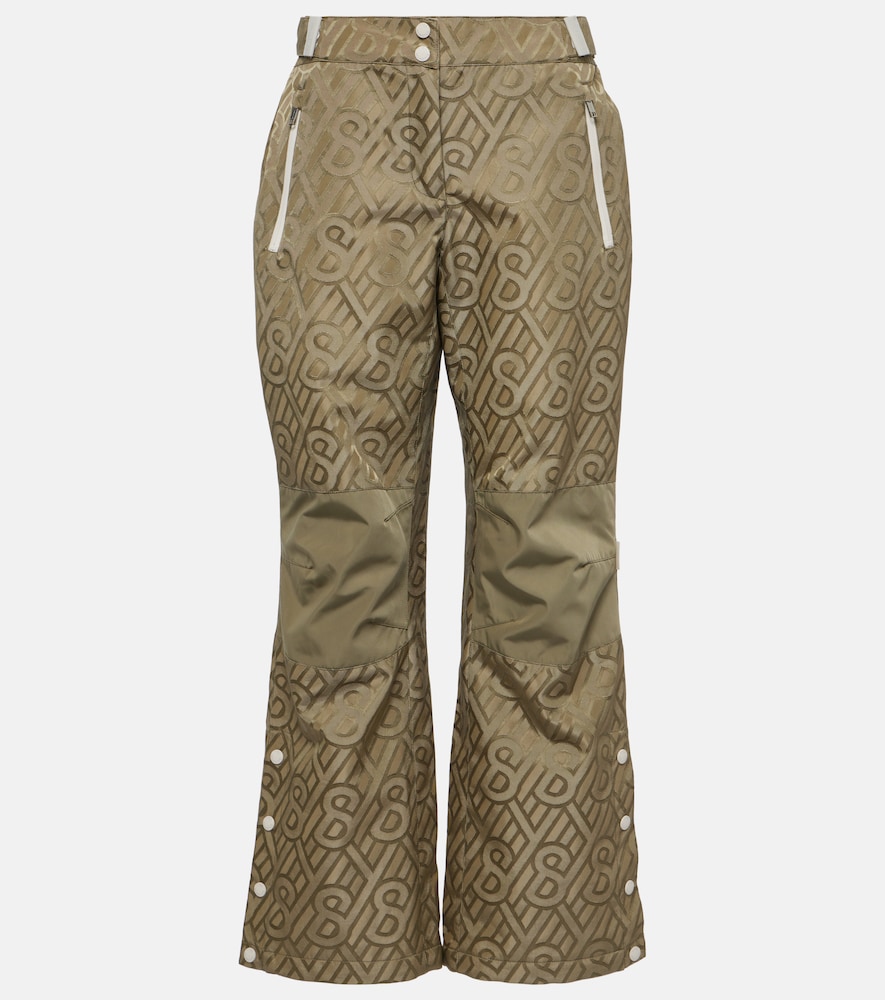 Logo printed ski pants