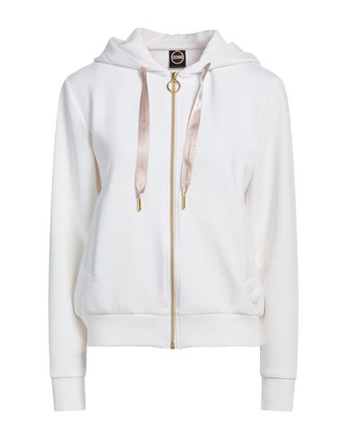Woman Sweatshirt White Size M Modal, Polyester, Elastane