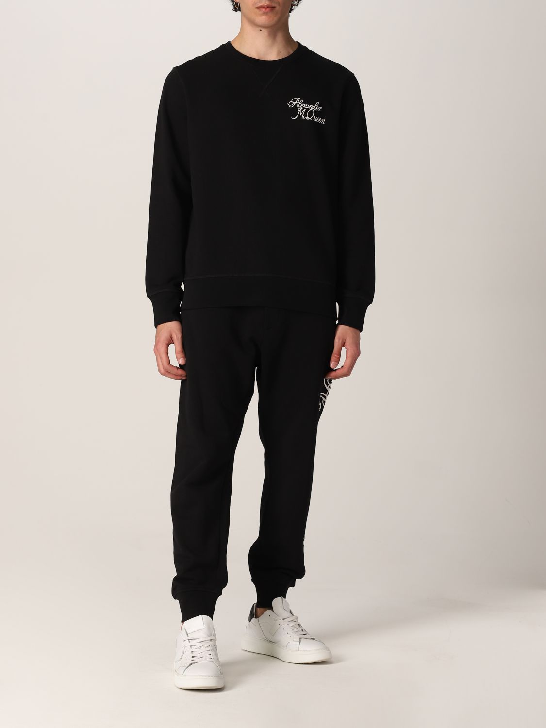 Trousers Men colour Black