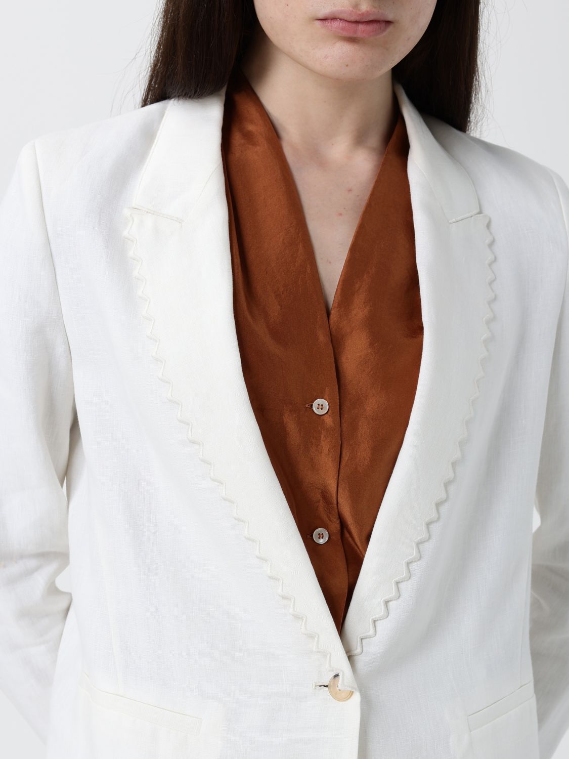 Jacket Woman color White
