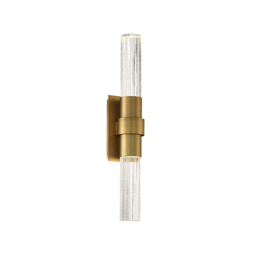 Modern Forms Ceres 18" Wall Sconce in Aged Bra