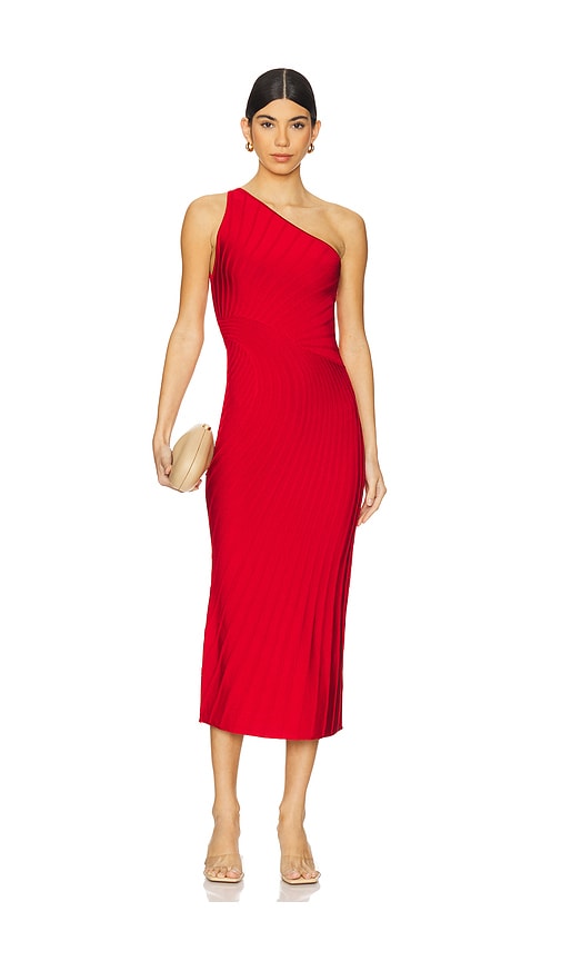 Cult Gaia STRICKKLEID RAITH in Red. Größe XS. Also in L