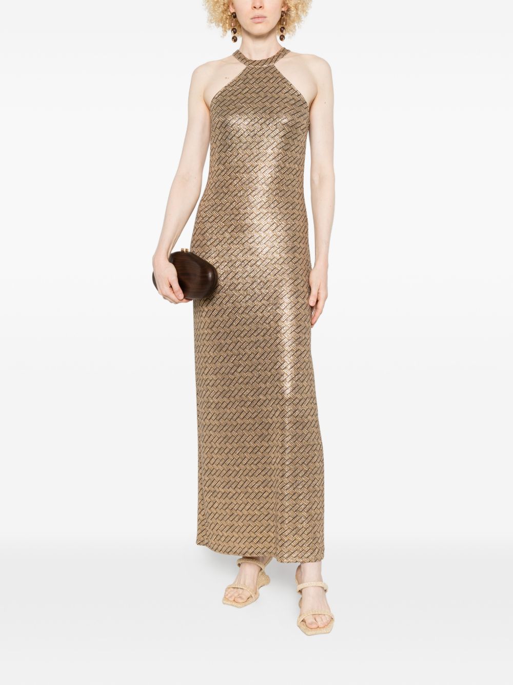 Siyu Tallis Langes Kleid