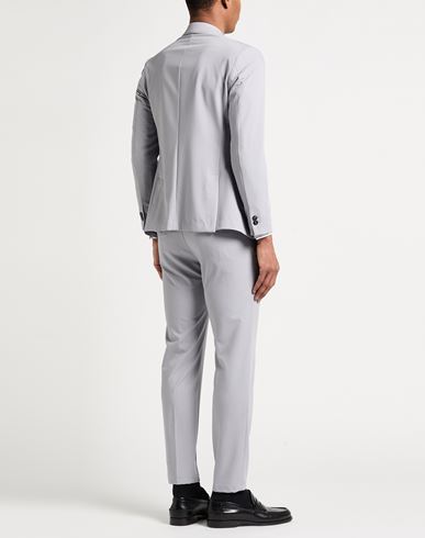 Man Suit Light grey Size 34 Polyester, Viscose, Elastane
