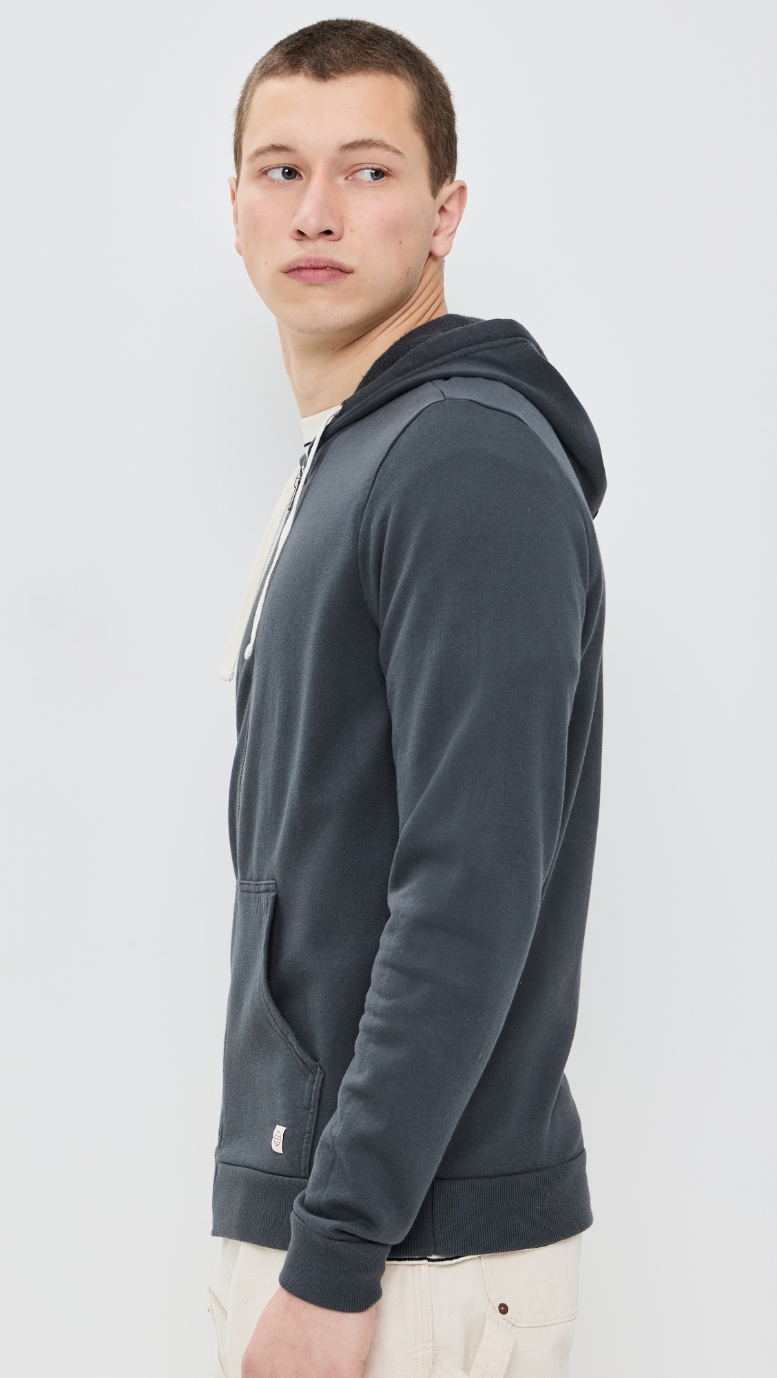 Afternoon Full Zip Hoodie Asphalt Grey