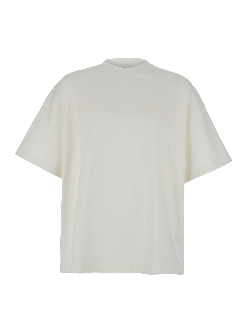 Cotton Crewneck T-Shirt — White