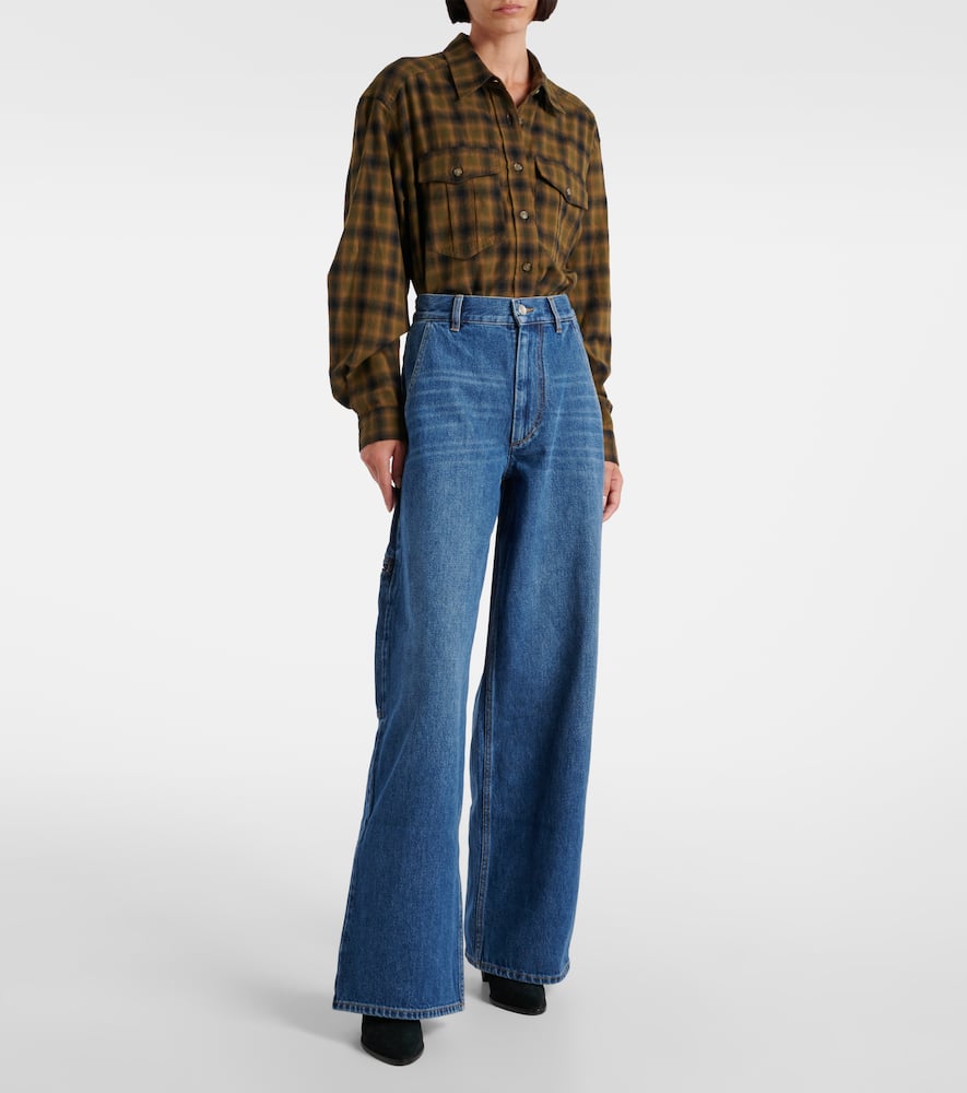 Solene wide-leg jeans