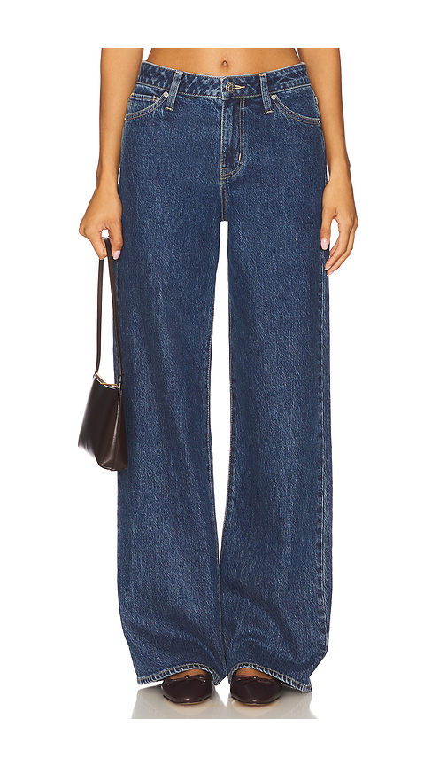 Show Me Your Mumu Midland Wideleg Jeans in Blue. 31. Also , 25, 26, 27, 28, 29