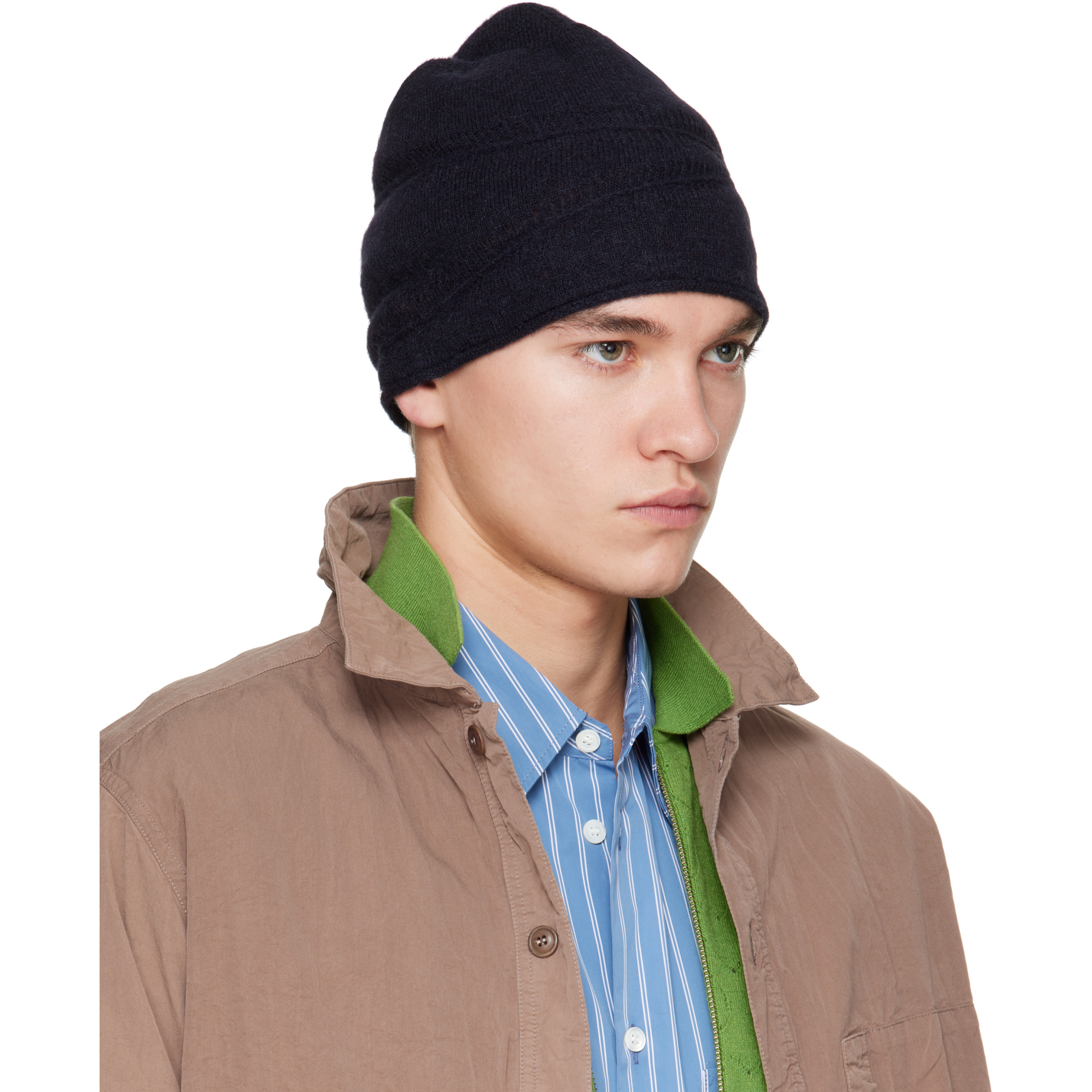 Navy Alpawo Beanie