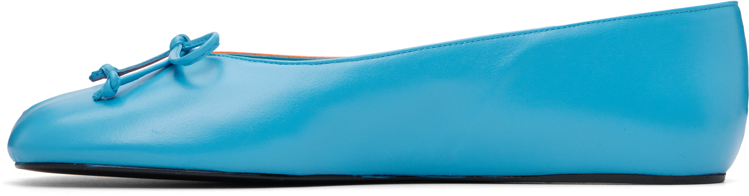 Blue & Orange Double Shoe Ballerina Flats