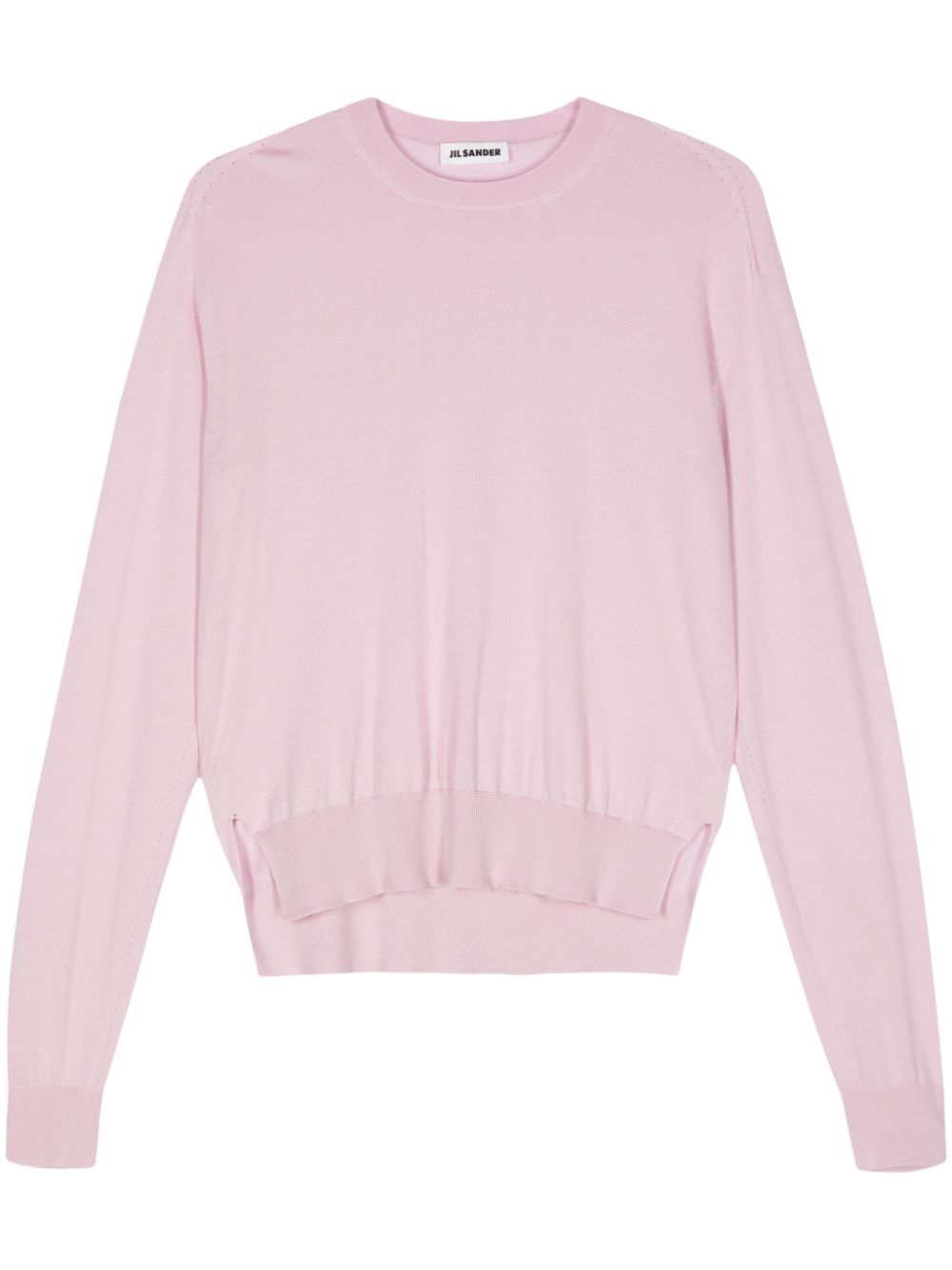 Fine-knit cashmere jumper - Pink